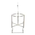 Vestil Stainless Steel Manual Pail Tipper for 5 Gallon Plastic or Steel Pails, 70 lb Capacity thumbnail 3