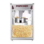 Unbranded Superior Popcorn Company 20 oz. Stainless Steel Tabletop Popcorn Maker Machine - Theater Style Popper Set thumbnail 2