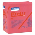 WypAll X80 Red Quarterfold Wipers, 50-Pack (Case of 4 Packs) thumbnail 1