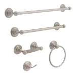 Delta Greenwich 18 in. Single Towel Bar in SpotShield Brushed Nickel thumbnail 7