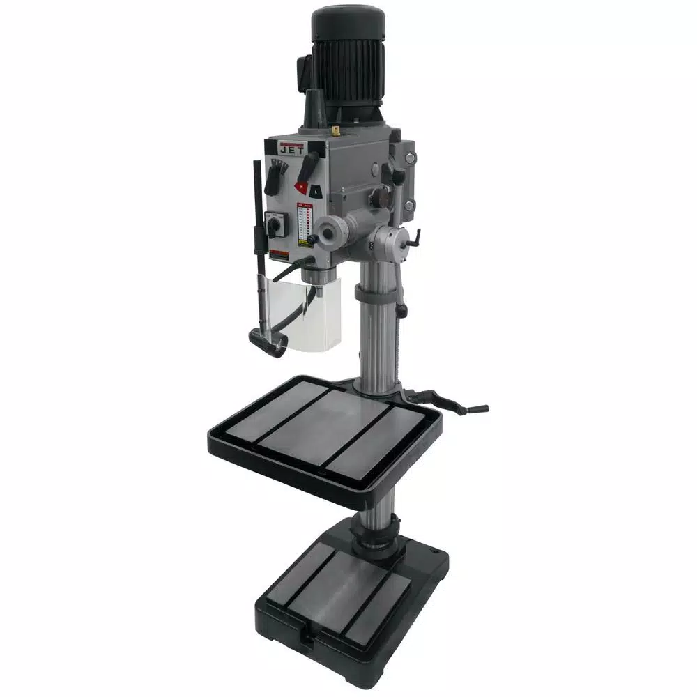 JET GHD-20PF Geared Heavy-Duty Drill Press with Power Feed