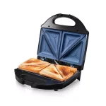 GraniteStone Classic Blue Non-Stick Diamond Infused Sandwich Maker, 2-Slice Countertop Grill thumbnail 1