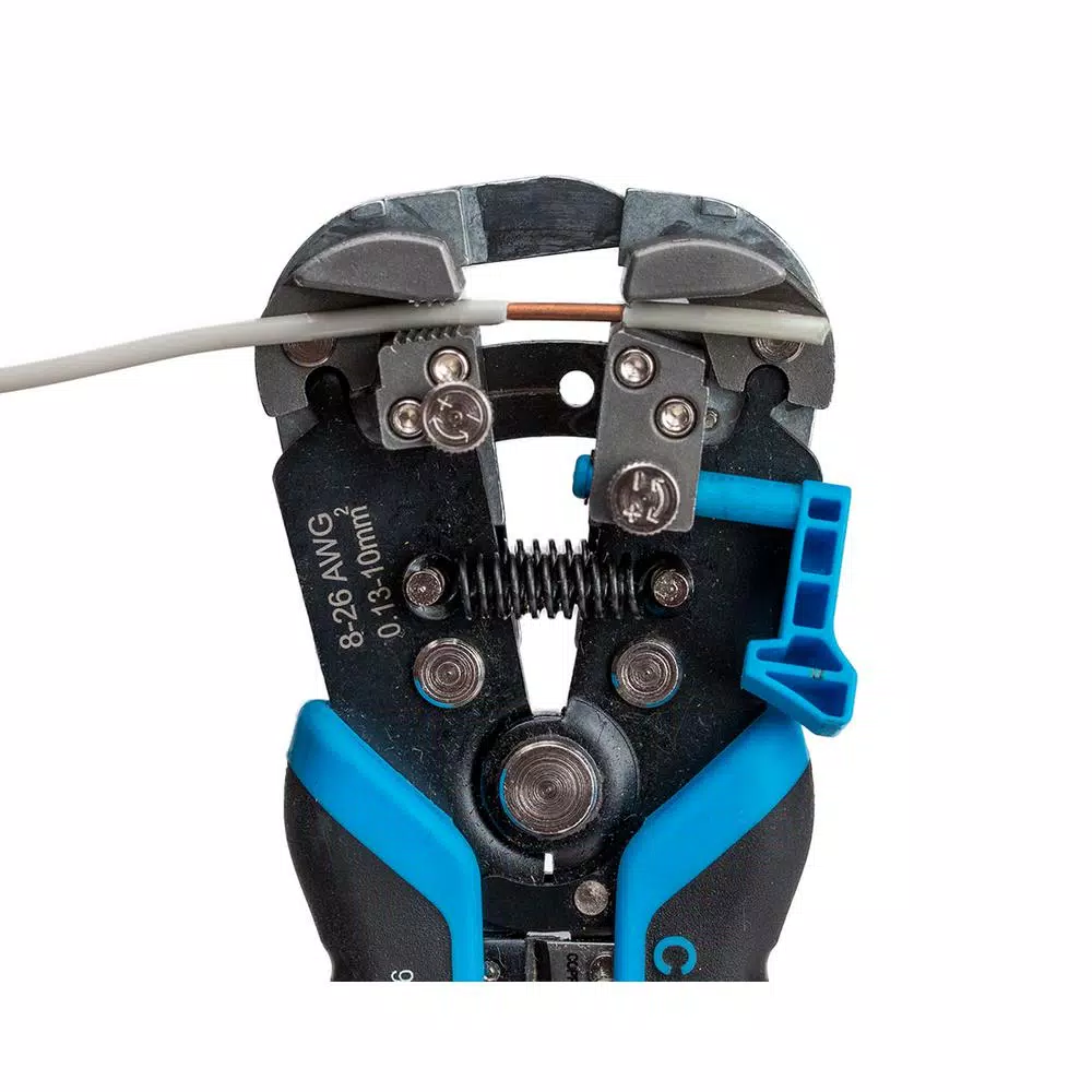 Jonard Tools WSC-826 3-in-1 Wire Stripper, Crimper, and Cutter (8-26 AWG)