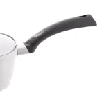 Berndes SignoCast Pearl 2 Qt. Cast Aluminum Ceramic Nonstick Sauce Pan with Glass Lid, White thumbnail 2