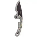Camillus Dominator 2.25 in. Stainless Steel Drop Point Fixed Blade Knife with Aluminum Handle and Sheath thumbnail 2
