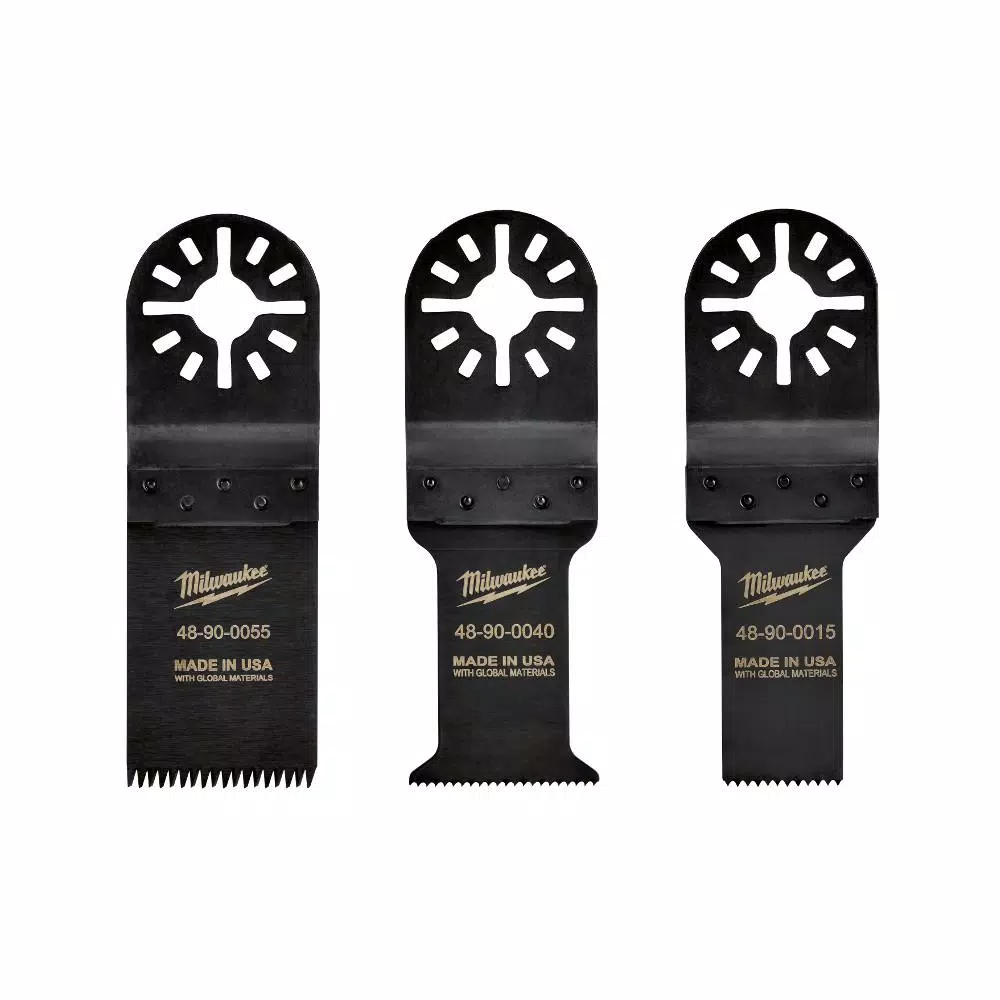 Milwaukee 6-Piece Oscillating Multi-Tool Blade Kit with Universal Shank