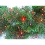 Starlite Creations 9 ft. Red LED Ultra Slim Wire String Lights, 36-Light Battery Operated (Bundle of 2) thumbnail 4