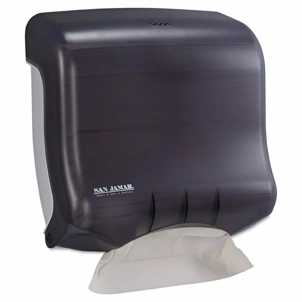 Unbranded Black Pearl Ultrafold Compact Paper Towel Dispenser, Wall Mount, Black