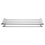 ALFI BRAND 25.88 in. Modern Wall Mount Towel Rack with Shelf, Polished Chrome thumbnail 4
