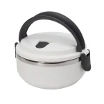 Unbranded Kitchen Details Stainless Steel 1-Tier Insulated Lunch Box - White thumbnail 2