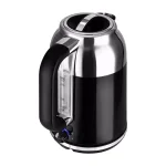 Kalorik Retro 1.7L Electric Kettle, 7-Cup Cordless Water Boiler, Black thumbnail 4