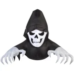 Gemmy 3 ft. Inflatable Ghost Window Creeper Halloween Outdoor Decor thumbnail 2