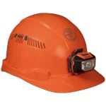 Klein Tools Vented Orange Cap Style Hard Hat with Removable Headlamp thumbnail 5