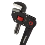 Husky 10 in. Multi-Angle Pipe Wrench with Flex-Head and Aluminum Body thumbnail 6