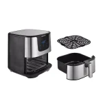 KALORIK 6 Qt. Stainless Steel Digital Air Fryer Pro XL Toaster Oven with 8 Smart Presets thumbnail 5