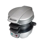 Hamilton Beach 600W Silver Non-Stick Breakfast Sandwich Maker thumbnail 1