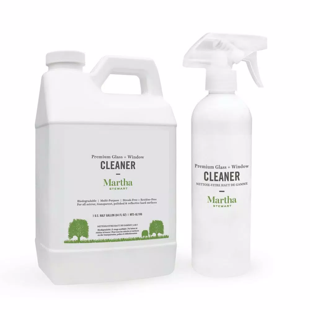 Martha Stewart Living Martha Stewart Premium Biodegradable Multi-Purpose Glass and Window Cleaner, 64 oz.