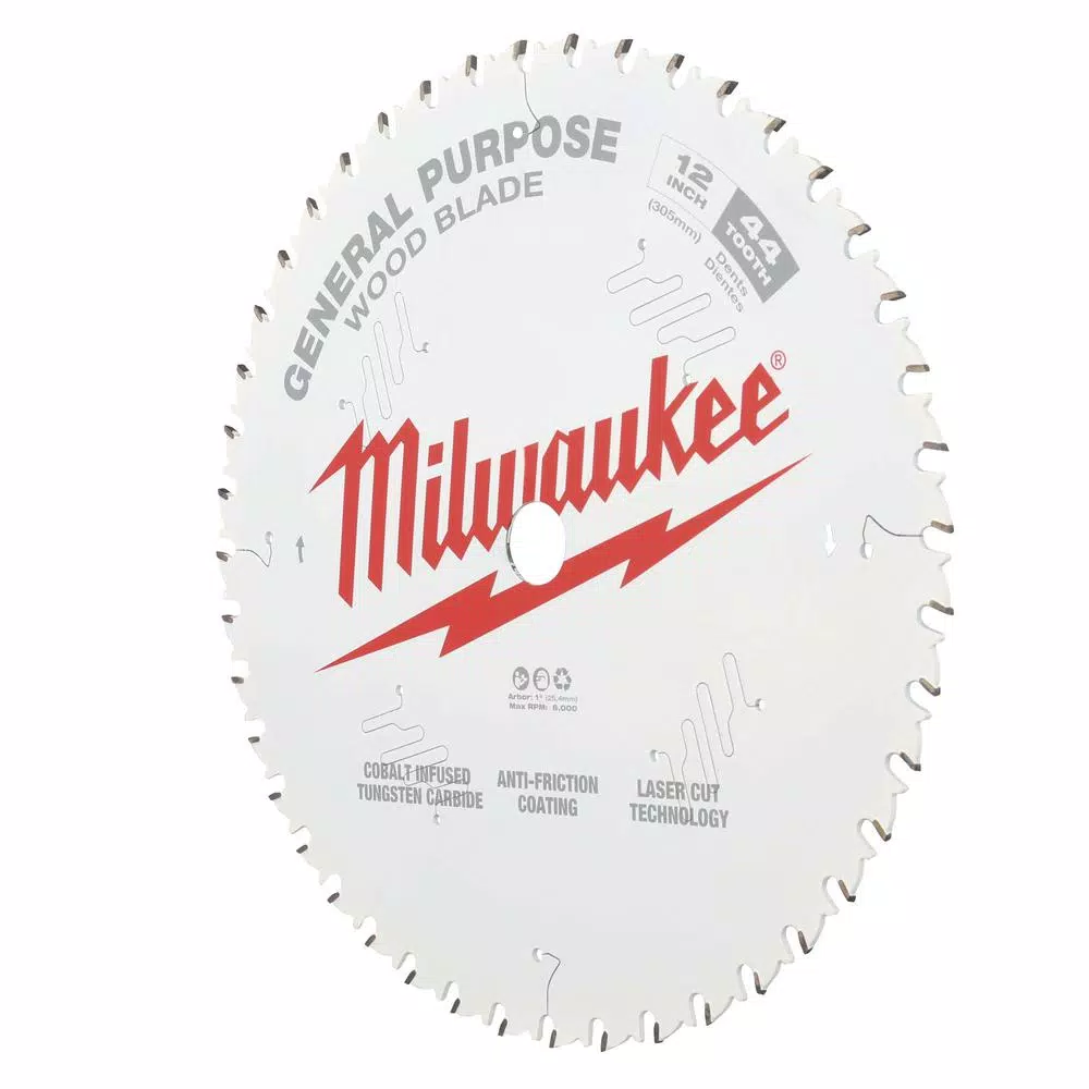 Milwaukee 12 in. 44-Tooth General Purpose Circular Saw Blade