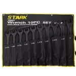 Stark Jumbo SAE Black Oxide Combination Wrench Set, 10-Piece thumbnail 2