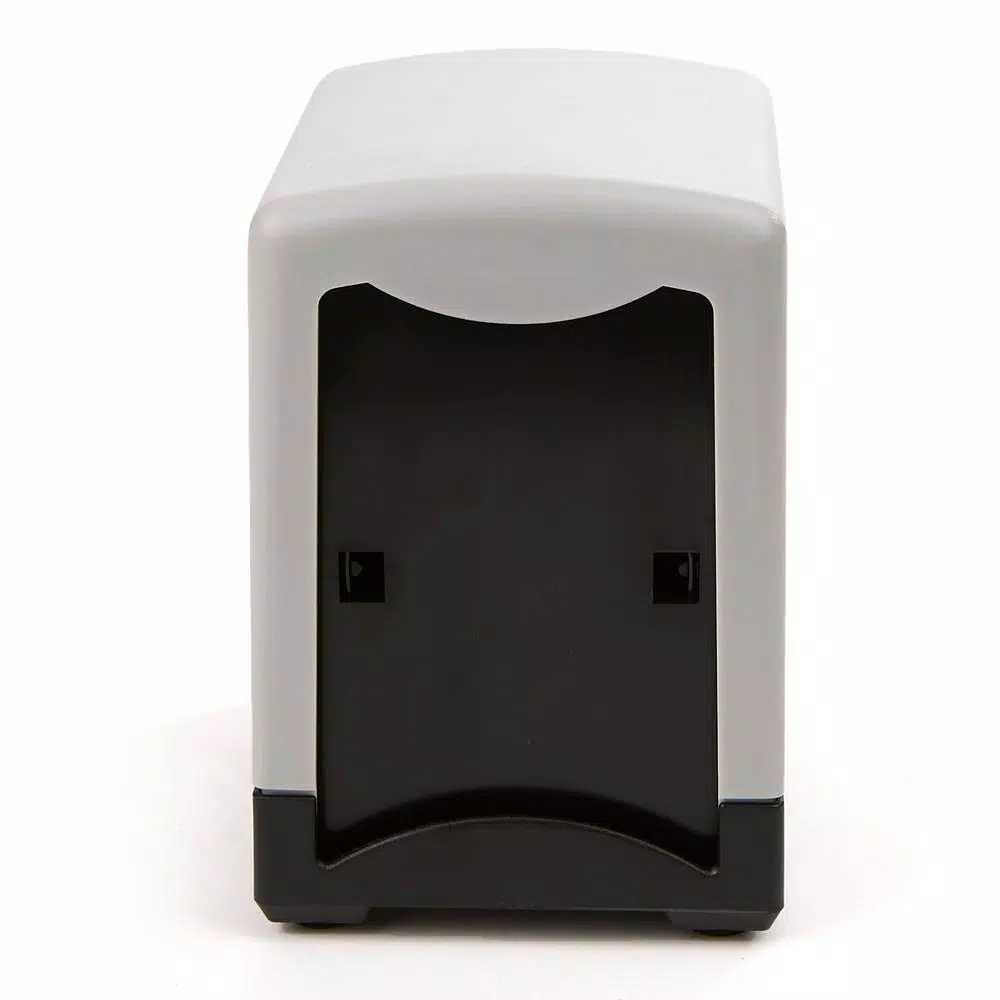 Mind Reader Black 7 in. Interfold Tabletop Napkin Dispenser, 2-Pack