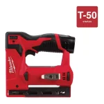 Milwaukee M12 12V Lithium-Ion Cordless 3/8 in. Crown Stapler Kit with 1.5Ah Battery, Charger & Bag thumbnail 6