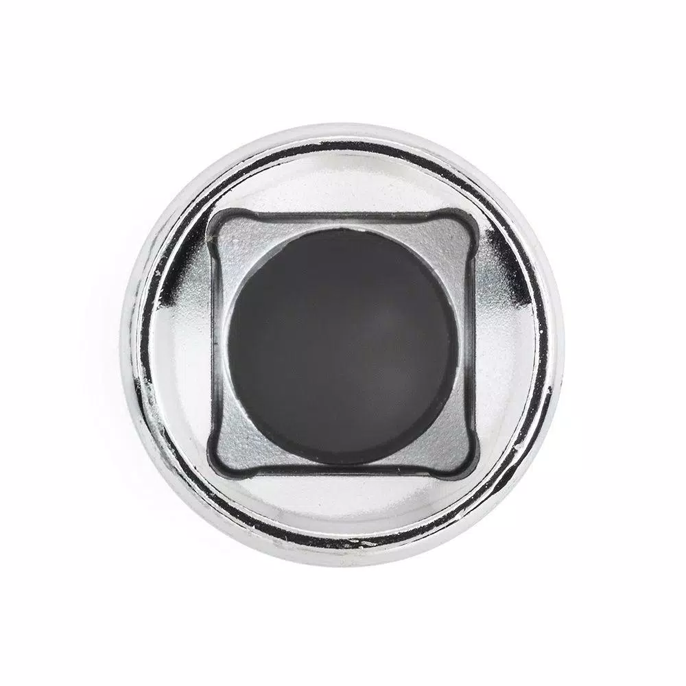 Husky 1/2 in. Drive 12-Point SAE Deep Socket, 1/2 in.