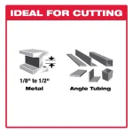 Diablo Steel Demon 6 in. 8/10 TPI Metal Demolition Reciprocating Saw Blades, 5-Pack thumbnail 2