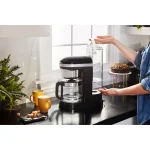 KitchenAid 12-Cup Onyx Black Drip Coffee Maker with Spiral Showerhead and Programmable Warming Plate thumbnail 3