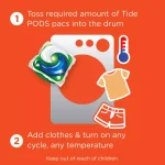 Tide PODS Plus Downy 4-in-1 Laundry Detergent Pacs, April Fresh, 43-Count thumbnail 5