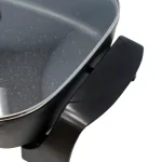 Elite Platinum 8 Qt. Jumbo Electric Skillet, 16 in. x 13 in. Non-Stick Stone Finish thumbnail 2