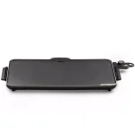 Presto SlimLine 286 sq. in. Black Electric Griddle with Temperature Sensor and Non-Stick Surface thumbnail 1