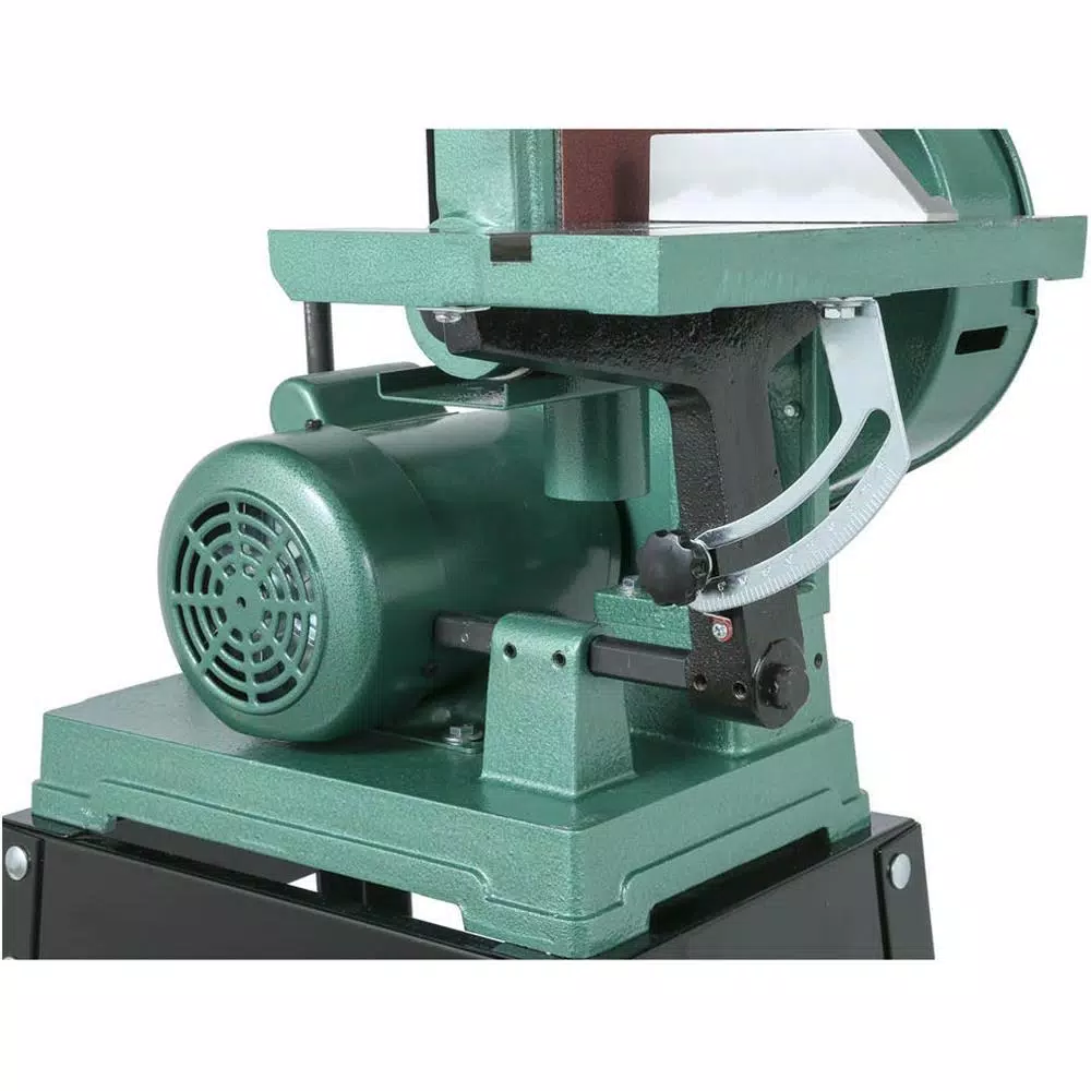 Grizzly Industrial G1014Z 6 in. x 48 in. Belt and 9 in. Disc Combination Sander with A-Frame Stand