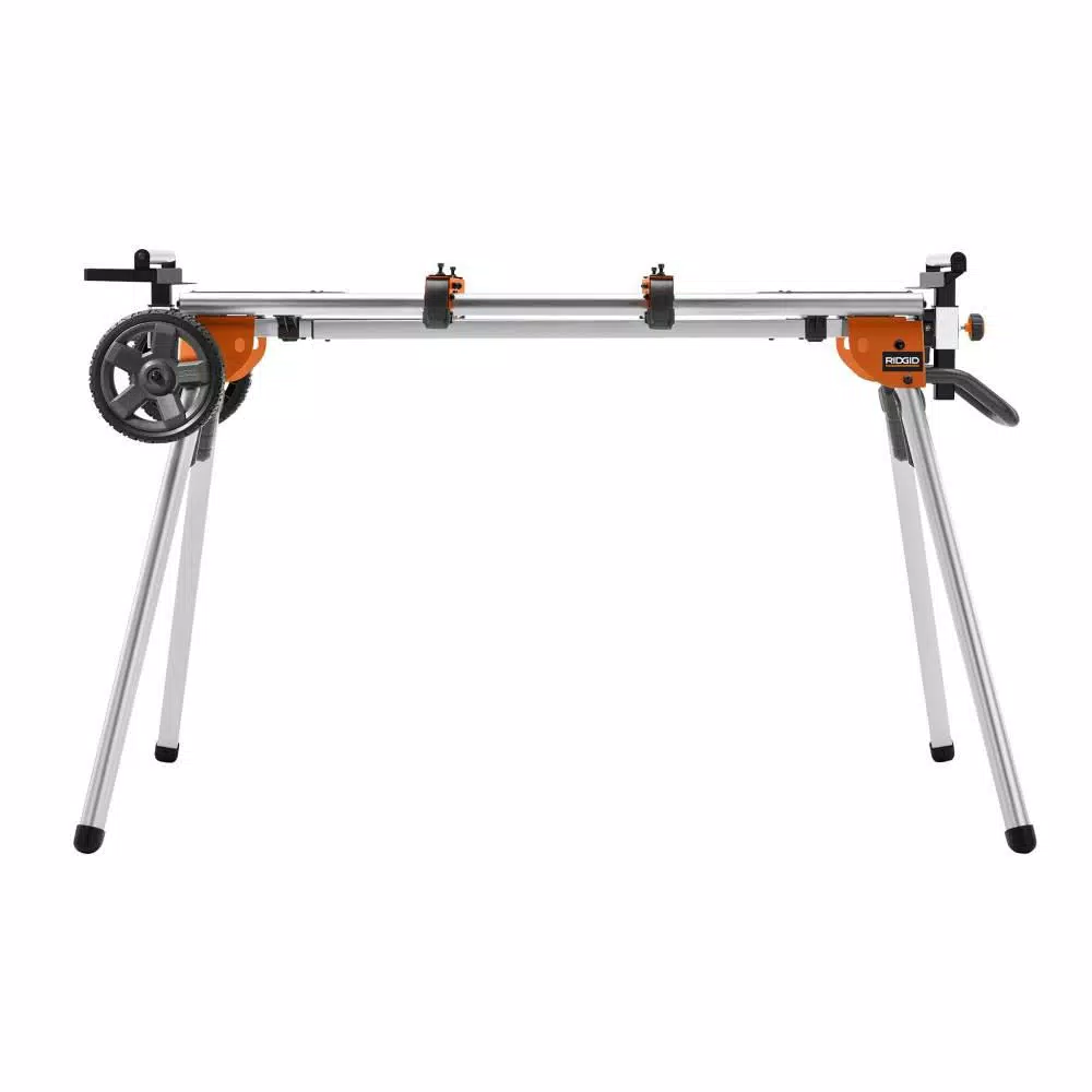 RIDGID Professional Compact Miter Saw Stand with Quick Release Brackets