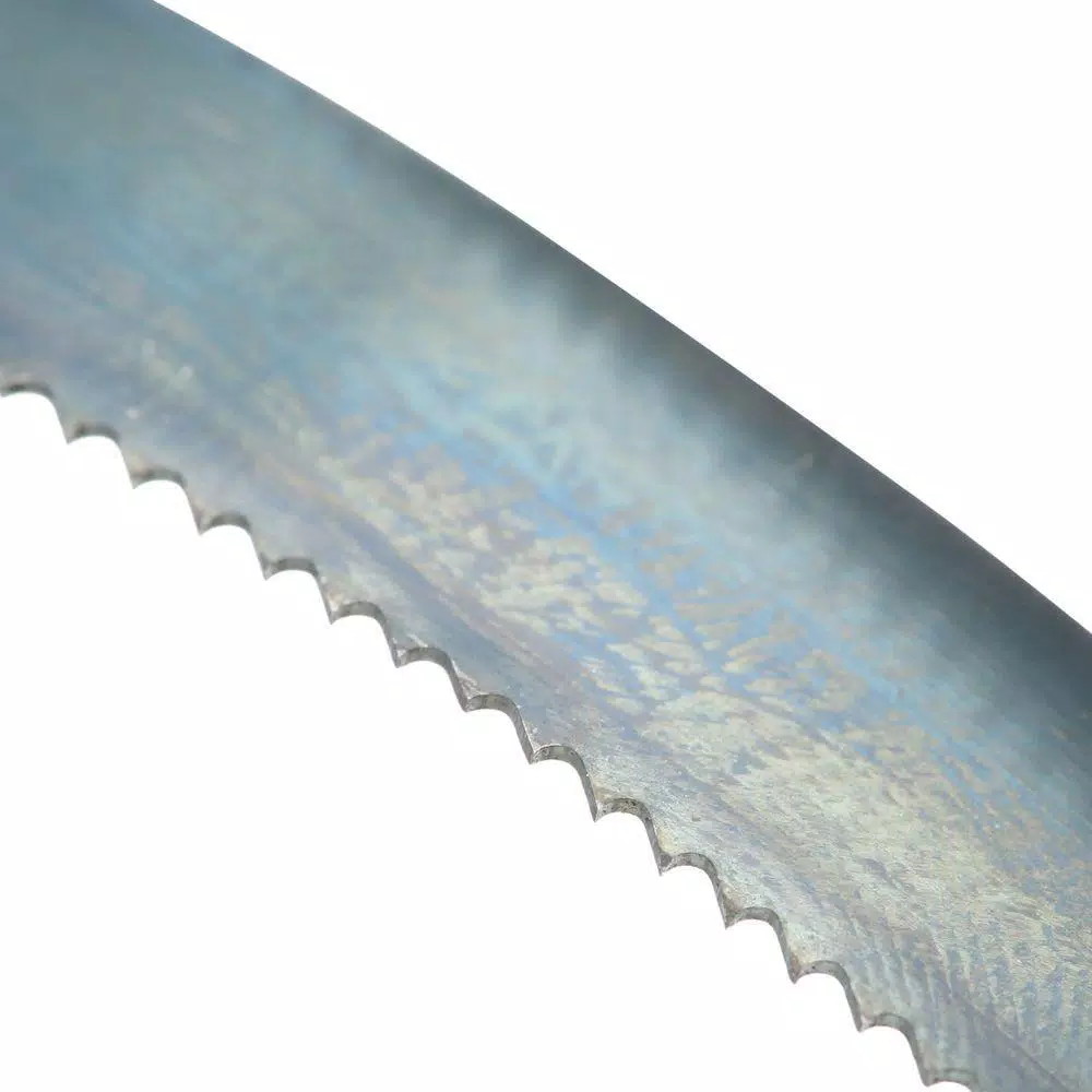 Vermont American 59-1/2 in. x 3/8 in. Bi-Metal Band Saw Blade, 18 TPI for Metal and Wood