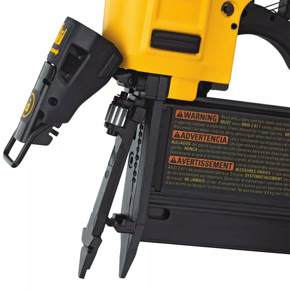 DEWALT 23-Gauge 2 in. Pin Nailer, Corded Air Nailer (DWFP2350K)