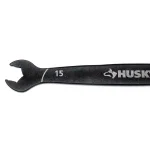 Husky 6-Piece Thin Head Access Wrench Set, SAE and Metric, Double Open End thumbnail 3