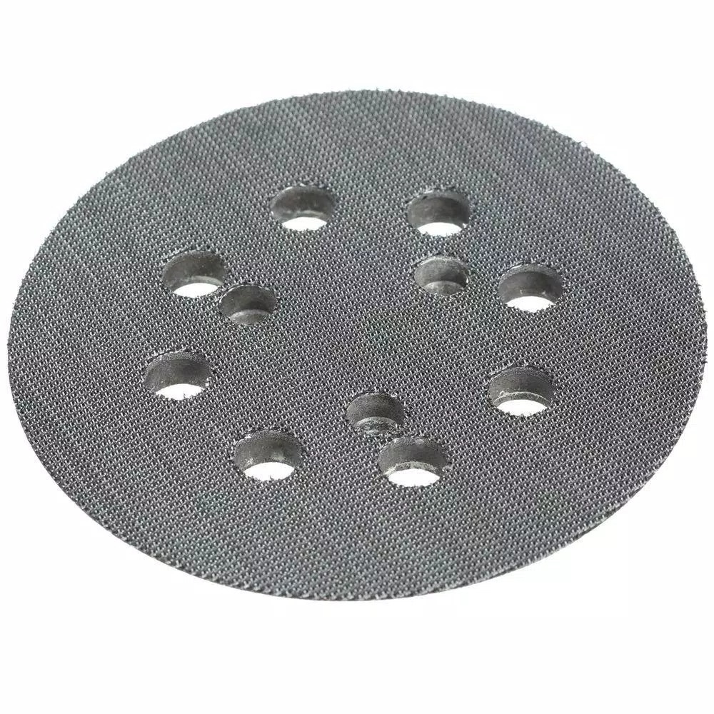 Makita 5 in. Round Hook and Loop Backing Pad with 8-Hole Dust Collection