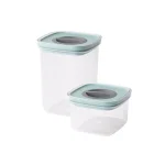 BergHOFF Leo Green Smart Seal Food Container Set, 2-Piece Airtight Plastic Storage Containers thumbnail 1