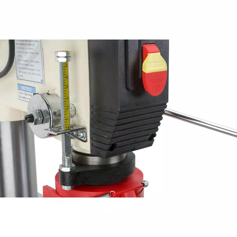 Shop Fox 1 HP 17 in. Floor Model Drill Press with 110V Motor and Morse Taper #3 Spindle