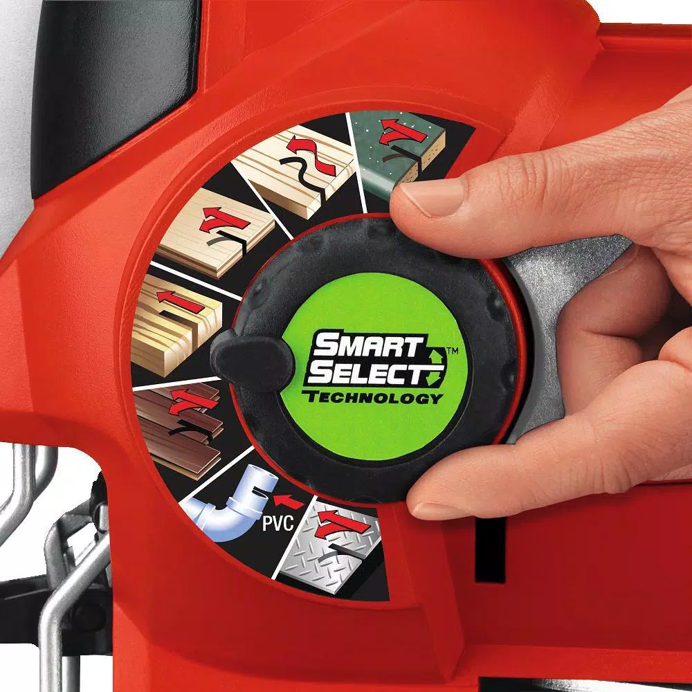 BLACK+DECKER JS670V LineFinder Orbital Jigsaw with SmartSelect Technology