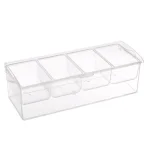 Classic Cuisine Cold Condiment Tray with Ice Chamber and Hinged Lid thumbnail 1