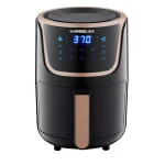 GoWISE USA 2 Qt. Mini Digital Air Fryer with Touchscreen, Black/Copper thumbnail 2