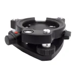 AdirPro Black Tribrach with Laser Plummet and 3-Prong Forced Centering thumbnail 1