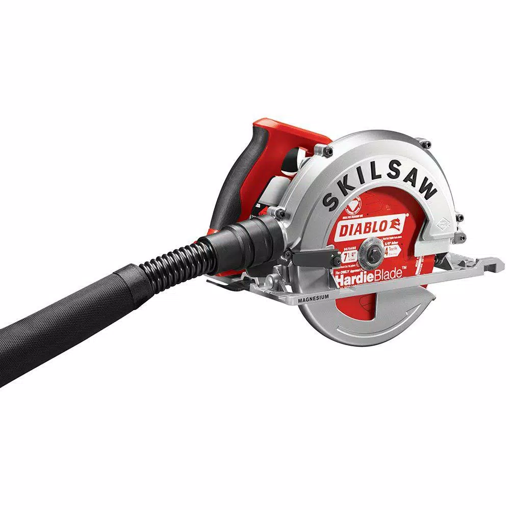 SKILSAW 7-1/4 in. 15 Amp Sidewinder Corded Circular Saw for Fiber Cement with Diablo Blade