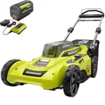 RYOBI 40V 20 in. Brushless Cordless Push Lawn Mower with 6 Ah Battery and Charger Included thumbnail 1