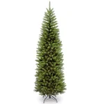 National Tree Company 7.5 ft. Kingswood Fir Slim Pencil Artificial Christmas Tree, Unlit, Green thumbnail 1