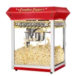 Great Northern Pasadena 8 oz. Antique Red Popcorn Machine with Cart, Commercial Quality Oil Popper thumbnail 6