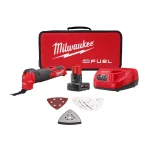 Milwaukee M12 FUEL 12V Cordless Oscillating Multi-Tool Kit with 4.0 Ah Battery, Charger, and Bag thumbnail 1