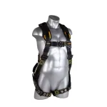 Guardian Fall Protection Cyclone Lineman Safety Harness - Black/Yellow - Medium/Large thumbnail 1