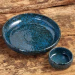 Over and Back Terra Cotta Pacific Blue Chip and Dip Bowl Set, 2-Piece thumbnail 2